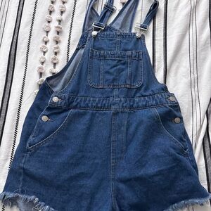 Denim Blue Overalls